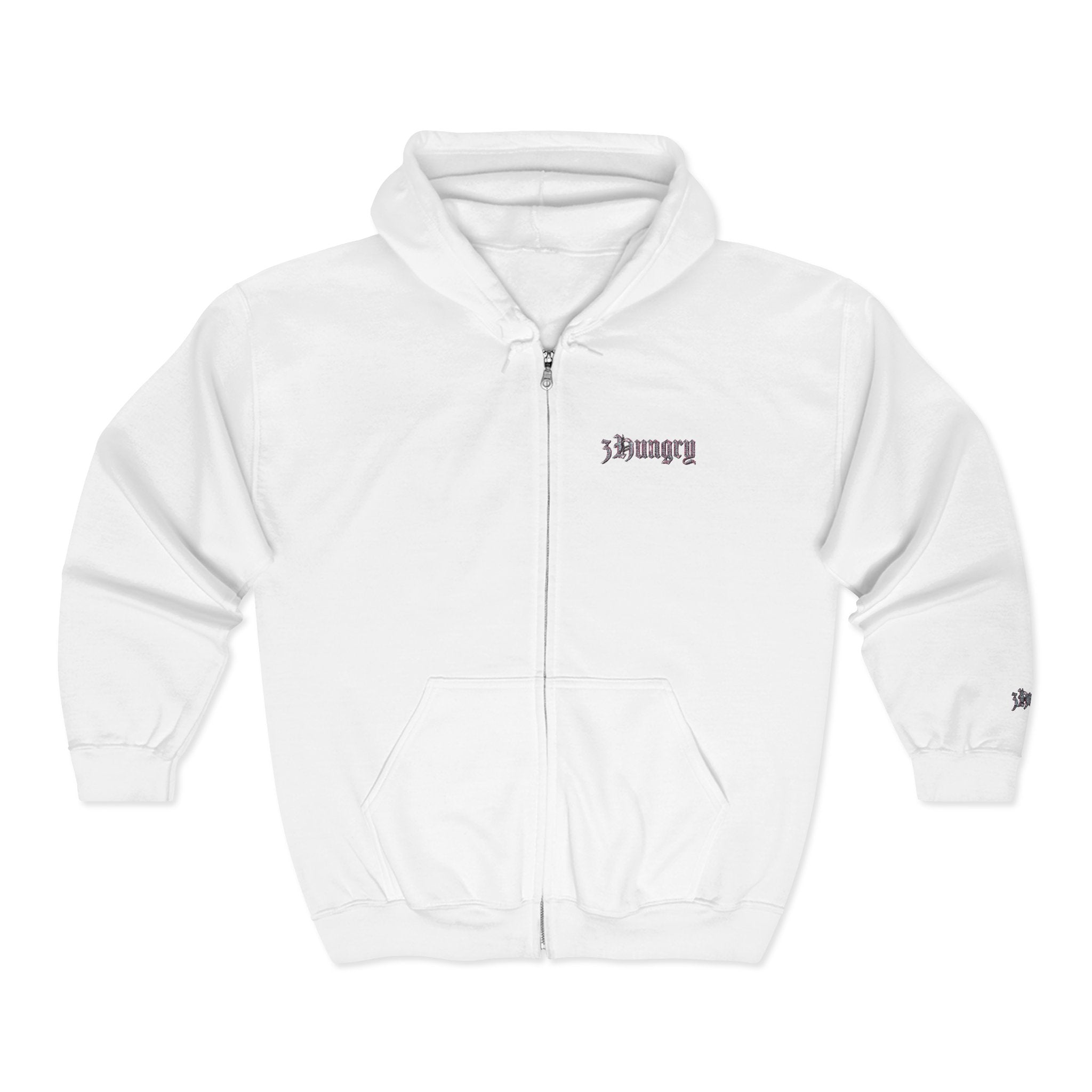 (333)”3hungry zip up{stitched}”