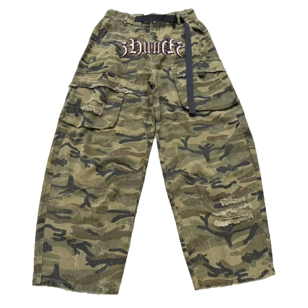 Camouflage jean unisex